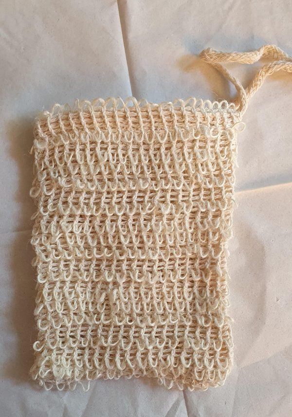 Sisal Soap bag - natural soap saver/scrubby - Image 5