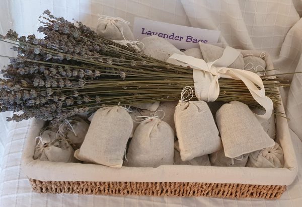 Lavender Bag - linen bag filled with English Lavender